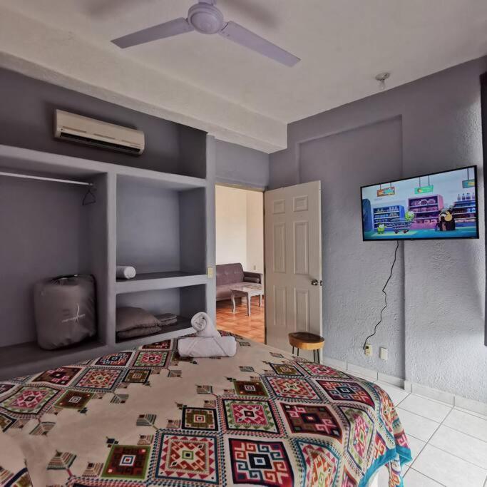 1 Bedroom Apt With Ac , Tv , Wi-Fi Near Dt And Beach Zihuatanejo Zewnętrze zdjęcie
